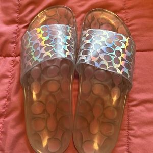 Iridescent coach slides